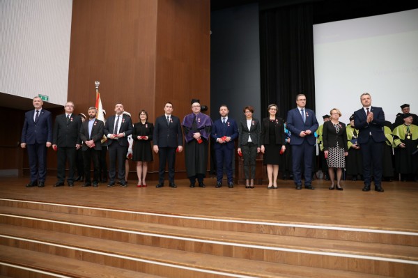 Święto Uniwersytetu (Aula UMK, toruńska starówka, 19.02.2020) [fot. Andrzej Romański]