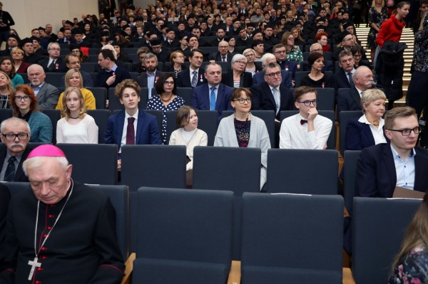 Święto Uniwersytetu (Aula UMK, toruńska starówka, 19.02.2020) [fot. Andrzej Romański]