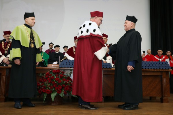 Święto Uniwersytetu (Aula UMK, toruńska starówka, 19.02.2020) [fot. Andrzej Romański]