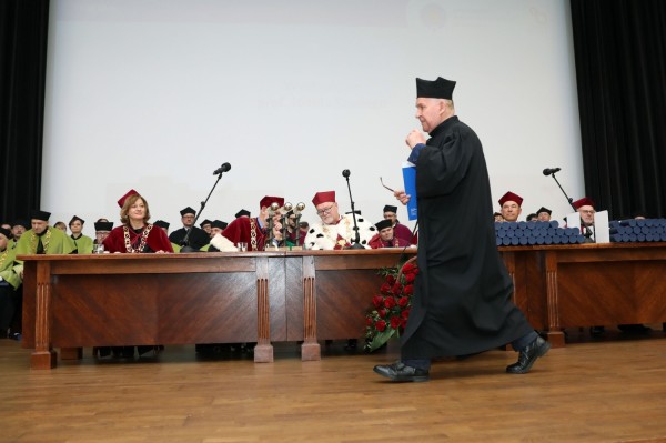 Święto Uniwersytetu (Aula UMK, toruńska starówka, 19.02.2020) [fot. Andrzej Romański]