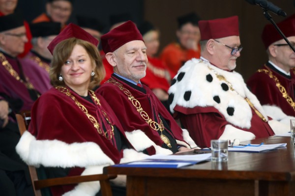 Święto Uniwersytetu (Aula UMK, toruńska starówka, 19.02.2020) [fot. Andrzej Romański]