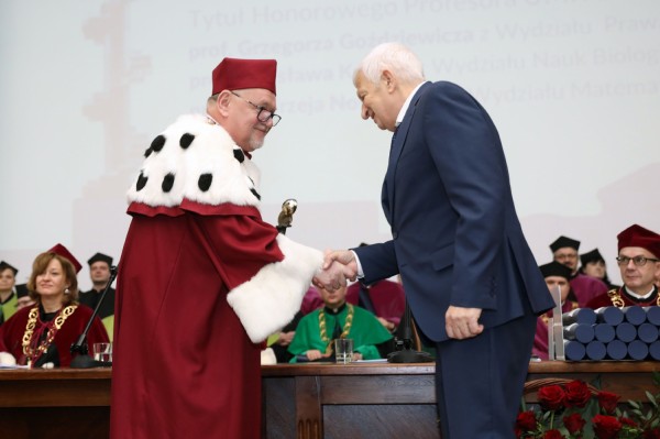 Święto Uniwersytetu (Aula UMK, toruńska starówka, 19.02.2020) [fot. Andrzej Romański]