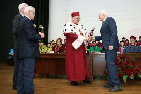 Święto Uniwersytetu (Aula UMK, toruńska starówka, 19.02.2020) [fot. Andrzej Romański]