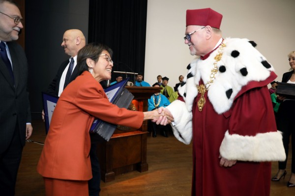 Święto Uniwersytetu (Aula UMK, toruńska starówka, 19.02.2020) [fot. Andrzej Romański]