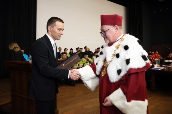 Święto Uniwersytetu (Aula UMK, toruńska starówka, 19.02.2020) [fot. Andrzej Romański]