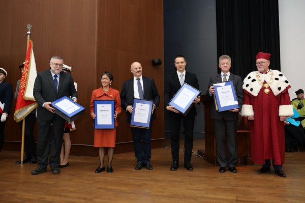 Święto Uniwersytetu (Aula UMK, toruńska starówka, 19.02.2020) [fot. Andrzej Romański]