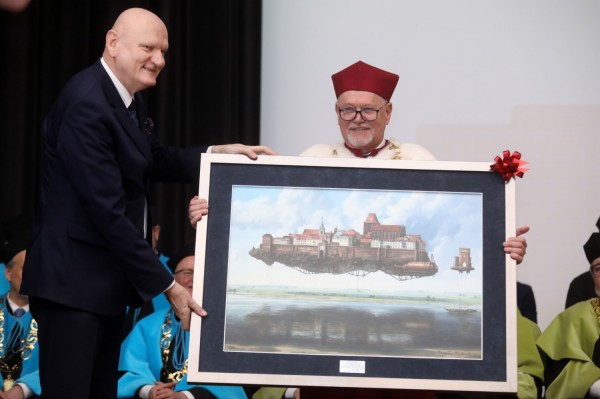 Święto Uniwersytetu (Aula UMK, toruńska starówka, 19.02.2020) [fot. Andrzej Romański]