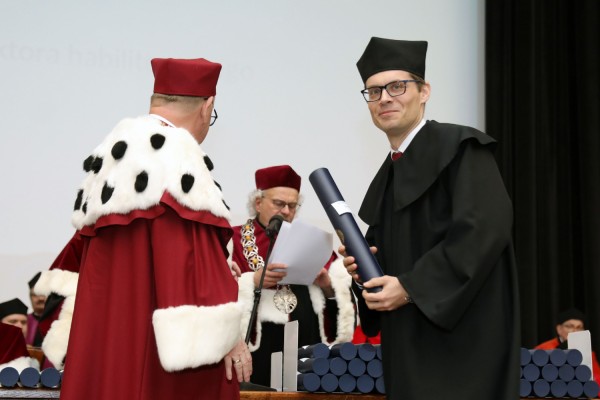 Święto Uniwersytetu (Aula UMK, toruńska starówka, 19.02.2020) [fot. Andrzej Romański]