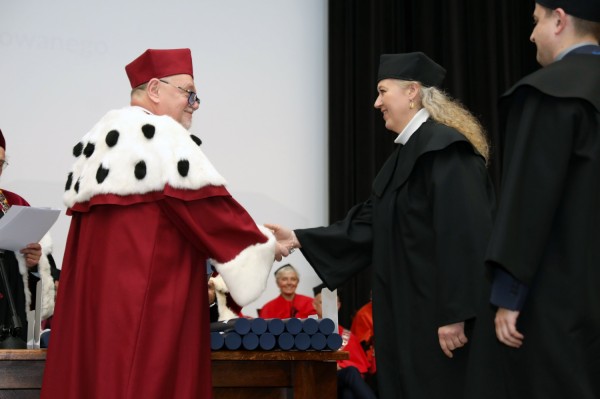 Święto Uniwersytetu (Aula UMK, toruńska starówka, 19.02.2020) [fot. Andrzej Romański]