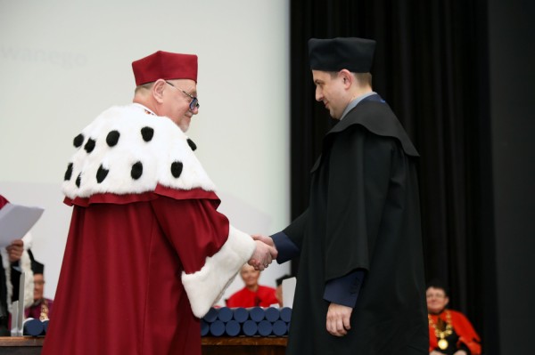 Święto Uniwersytetu (Aula UMK, toruńska starówka, 19.02.2020) [fot. Andrzej Romański]