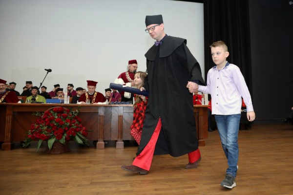 Święto Uniwersytetu (Aula UMK, toruńska starówka, 19.02.2020) [fot. Andrzej Romański]