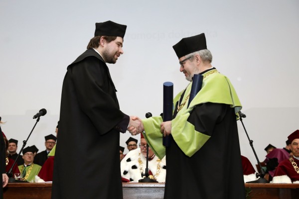 Święto Uniwersytetu (Aula UMK, toruńska starówka, 19.02.2020) [fot. Andrzej Romański]