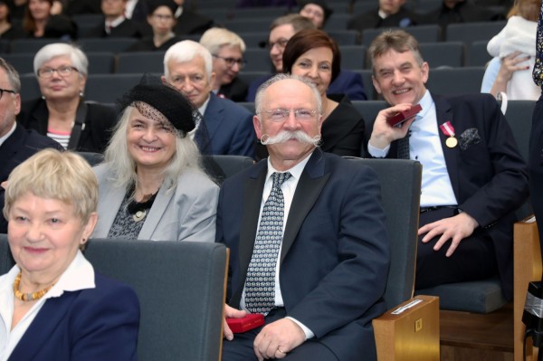 Święto Uniwersytetu (Aula UMK, toruńska starówka, 19.02.2020) [fot. Andrzej Romański]