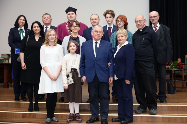 Święto Uniwersytetu (Aula UMK, toruńska starówka, 19.02.2020) [fot. Andrzej Romański]