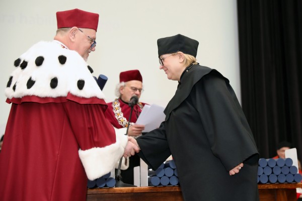 więto Uniwersytetu - doktoraty i habilitacje (Aula UMK, 19.02.2020) [fot. Andrzej Romański]