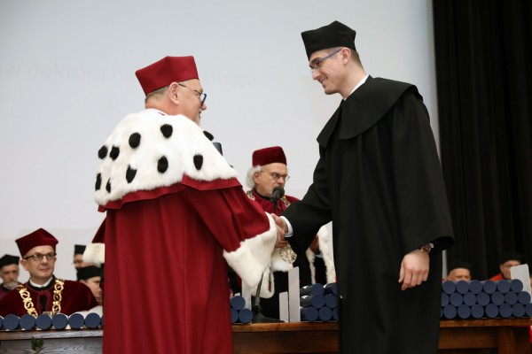 więto Uniwersytetu - doktoraty i habilitacje (Aula UMK, 19.02.2020) [fot. Andrzej Romański]