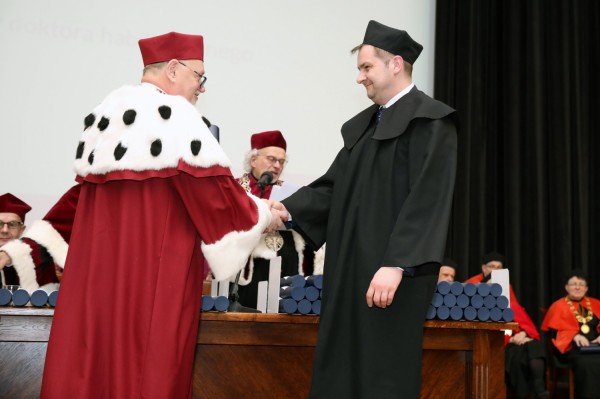 więto Uniwersytetu - doktoraty i habilitacje (Aula UMK, 19.02.2020) [fot. Andrzej Romański]