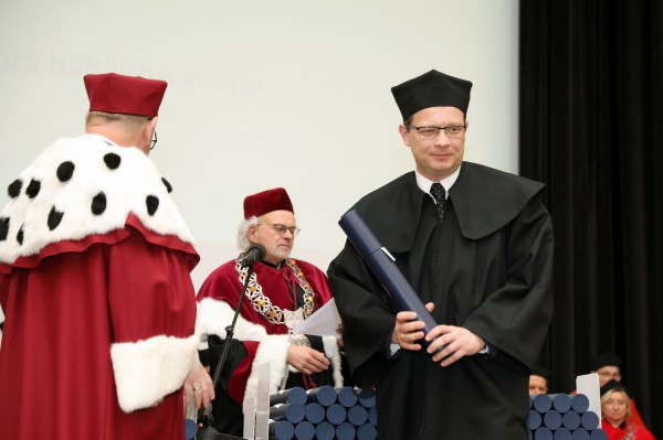 więto Uniwersytetu - doktoraty i habilitacje (Aula UMK, 19.02.2020) [fot. Andrzej Romański]