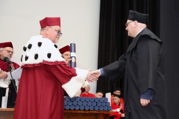 więto Uniwersytetu - doktoraty i habilitacje (Aula UMK, 19.02.2020) [fot. Andrzej Romański]