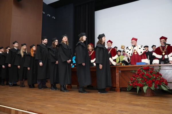 więto Uniwersytetu - doktoraty i habilitacje (Aula UMK, 19.02.2020) [fot. Andrzej Romański]