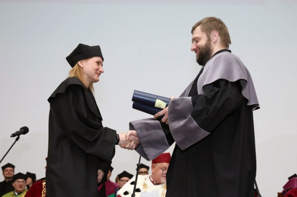 więto Uniwersytetu - doktoraty i habilitacje (Aula UMK, 19.02.2020) [fot. Andrzej Romański]