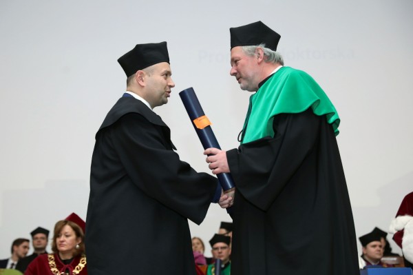 więto Uniwersytetu - doktoraty i habilitacje (Aula UMK, 19.02.2020) [fot. Andrzej Romański]