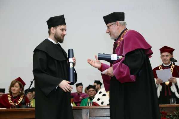 więto Uniwersytetu - doktoraty i habilitacje (Aula UMK, 19.02.2020) [fot. Andrzej Romański]