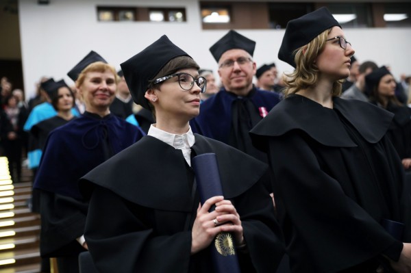 więto Uniwersytetu - doktoraty i habilitacje (Aula UMK, 19.02.2020) [fot. Andrzej Romański]