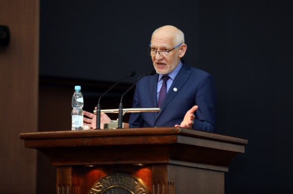 Wybory Rektora UMK (Aula UMK, 12.03.2020) [fot. Andrzej Romański]