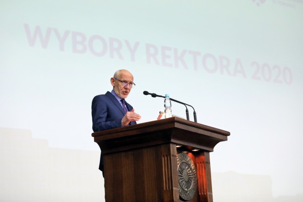 Wybory Rektora UMK (Aula UMK, 12.03.2020) [fot. Andrzej Romański]