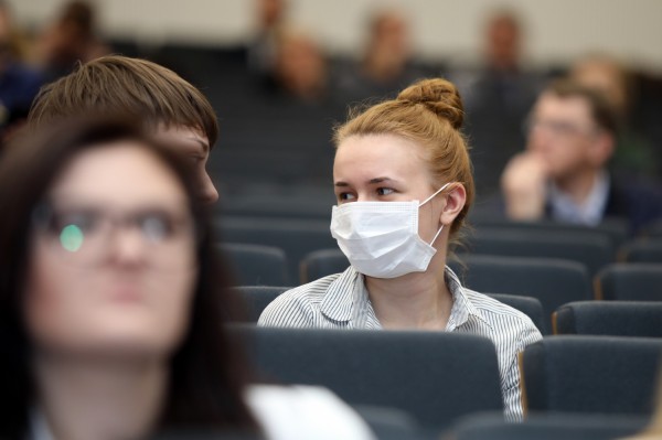 Wybory Rektora UMK (Aula UMK, 12.03.2020) [fot. Andrzej Romański]