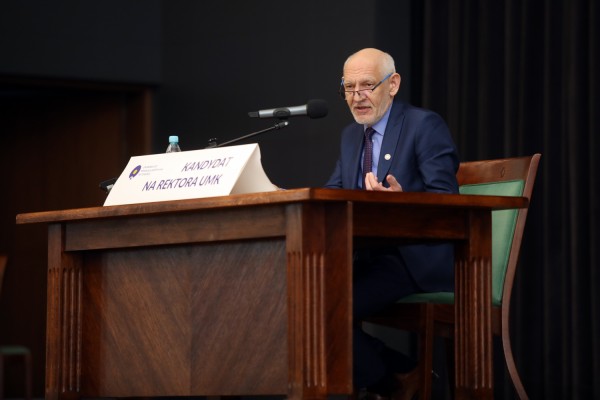 Wybory Rektora UMK (Aula UMK, 12.03.2020) [fot. Andrzej Romański]