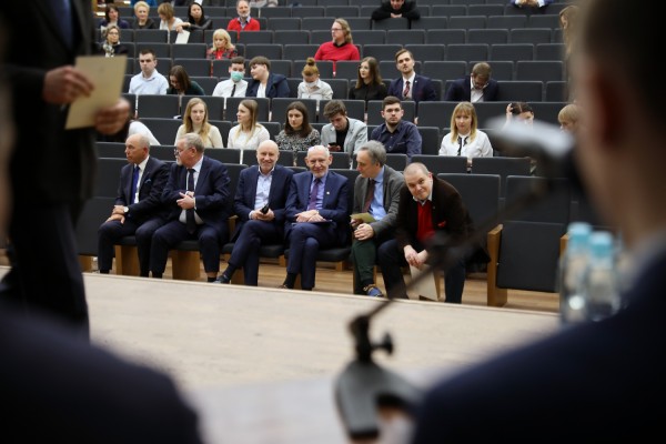 Wybory Rektora UMK (Aula UMK, 12.03.2020) [fot. Andrzej Romański]