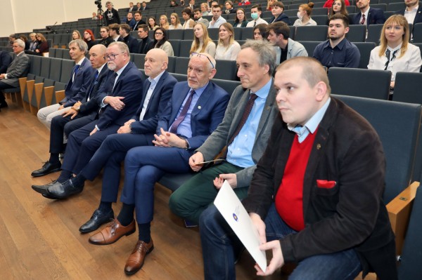 Wybory Rektora UMK (Aula UMK, 12.03.2020) [fot. Andrzej Romański]