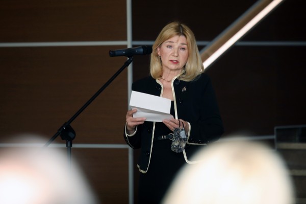 Uroczystości pogrzebowe prof. Mariana Filara (Aula UMK, 5.06.2020) [fot. Andrzej Romański]