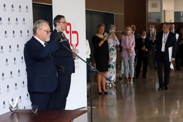 Nagrody dla pracowników naukowych (Aula UMK, 24.06.2020) [fot. Andrzej Romański]