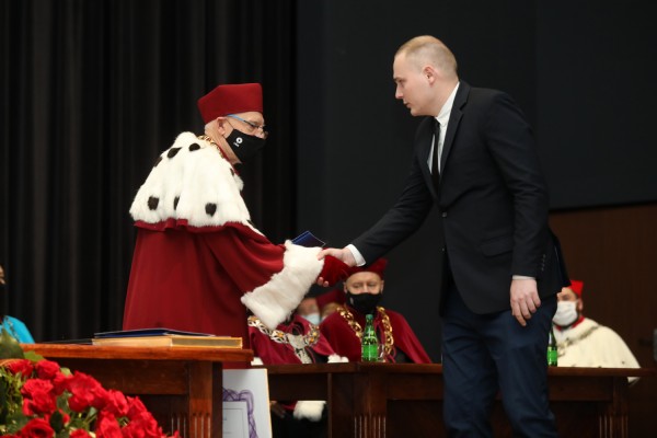 Inauguracja roku akademickiego 2020/2021 (1.10.2020) [fot. Andrzej Romański]