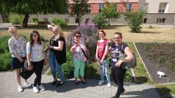 BFN 2018: Ogród roślin leczniczych i kosmetycznych Wydziału Farmaceutycznego CM UMK - prezentacja ze spacerem [fot. Maciej Balcerek]