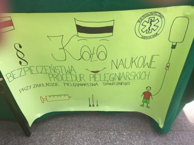 Plakat KNBPP 09.06.2018r. Rzeka Zdrowia  [fot. Julianna Pałka]