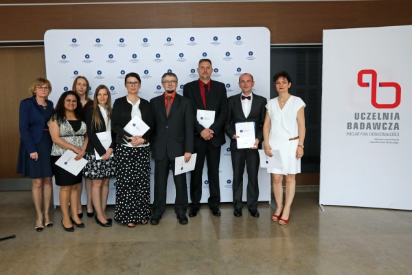 Nagrody dla pracowników naukowych (Aula UMK, 24.06.2020) [fot.Andrzej Romański]