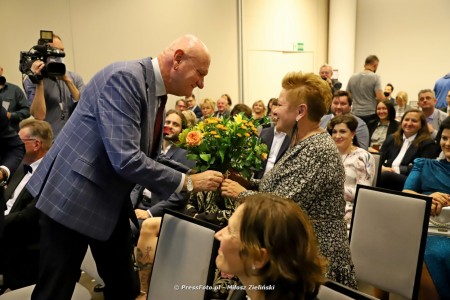 Uroczystość poświęcona 70. urodzinom Profesora Buszewskiego oraz dla uczczenia dorobku, osiągnięć i zasług dla rozwoju i popularyzacji nauki. Kliknij, aby powiększyć zdjęcie.