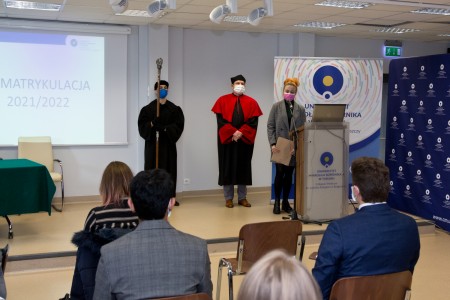 Immatrykulacja WL 2021/22. Kliknij, aby powiększyć zdjęcie.