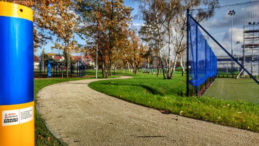 Drugi etap budowy UCS. Ścieżka biegowa . Kliknij, aby powiększyć zdjęcie.