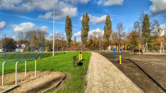 Drugi etap budowy UCS. Ścieżka biegowa . Kliknij, aby powiększyć zdjęcie.