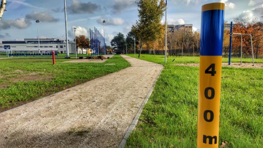 Drugi etap budowy UCS. Ścieżka biegowa . Kliknij, aby powiększyć zdjęcie.