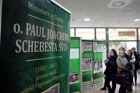 Otwarcie wystawy Misjonarz ze Śląska o. Paul Joachim Schebesta SVD, Toruń 15 I 2018 