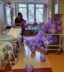 Dzień wcześniaka w Szpitalu Uniwersyteckim nr 2. Kliknij, aby powiększyć zdjęcie.