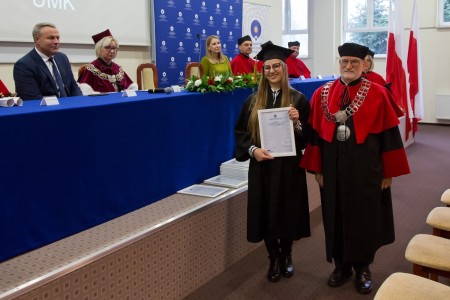 Dyplomatorium Wydziału Farmaceutycznego. Kliknij, aby powiększyć zdjęcie.