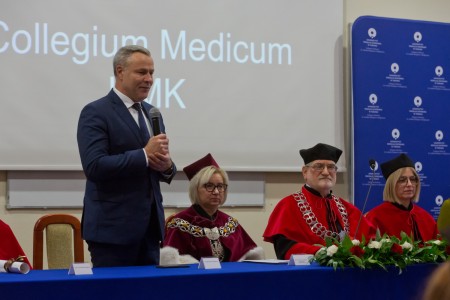 Dyplomatorium Wydziału Farmaceutycznego. Kliknij, aby powiększyć zdjęcie.