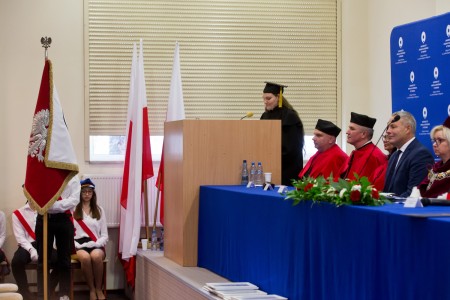 Dyplomatorium Wydziału Farmaceutycznego. Kliknij, aby powiększyć zdjęcie.